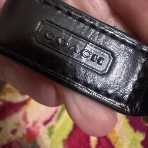 Vintage Coach Trigger Snap keychain